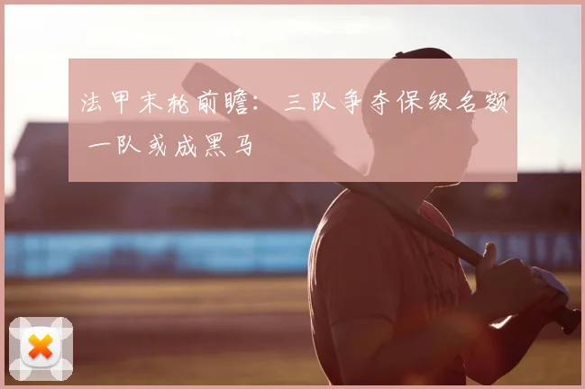 法甲末轮前瞻：三队争夺保级名额 一队或成黑马